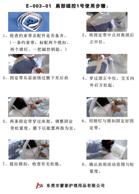 肩部1號使用步驟 肩部1號使用步驟