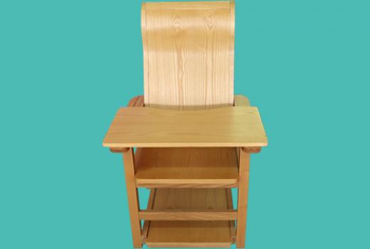 高背木制約束椅