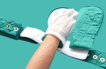 磁鎖型防拔管醫(yī)用專用約束手套    東莞蒙泰廠家定制