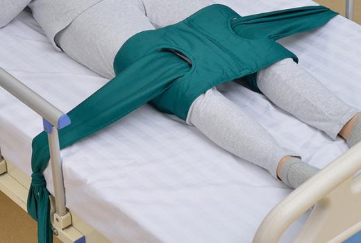 膝關(guān)節(jié)約束帶 東莞蒙泰醫(yī)用固定帶四肢約束帶廠家