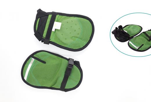 約束手套 東莞網(wǎng)狀型約束手套蒙泰老年人用品廠家定制批發(fā)