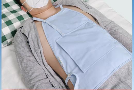 胃造瘺管固定罩 幫助胃造瘺置管術(shù)后病友妥善固定胃造瘺管 避免管道發(fā)生晃動導(dǎo)致牽拉痛和皮膚過敏